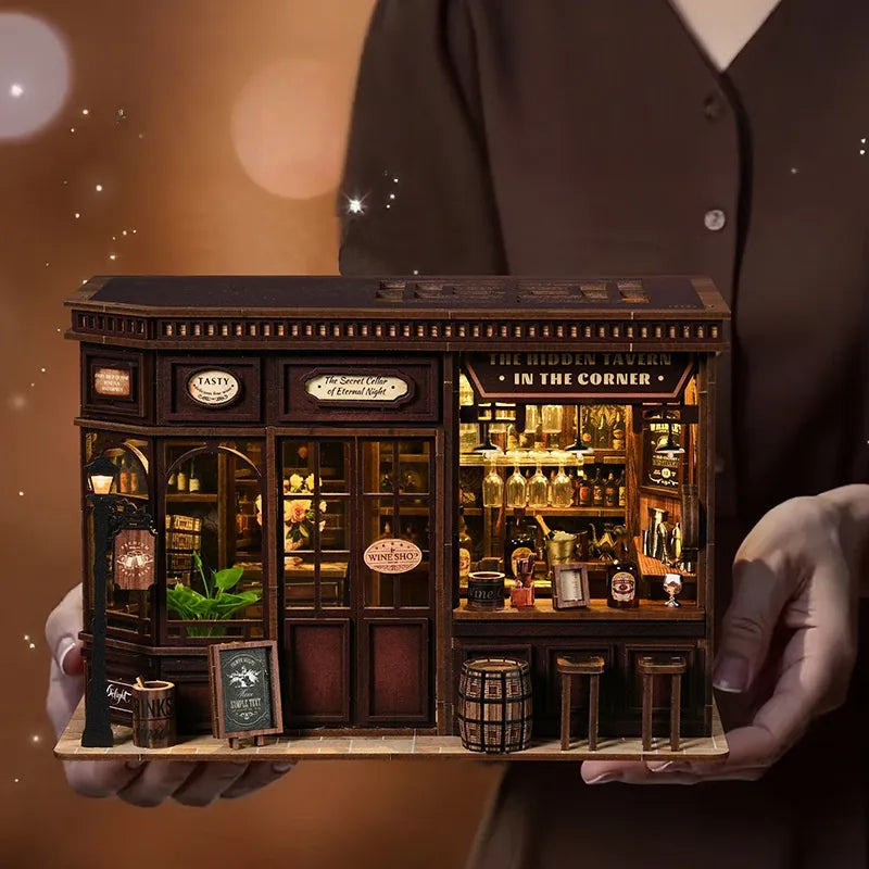 Miniature House Kit - Corner Tavern