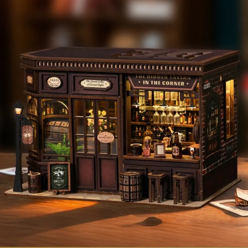 Miniature House Kit - Corner Tavern