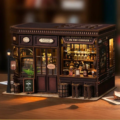 Miniature House Kit - Corner Tavern