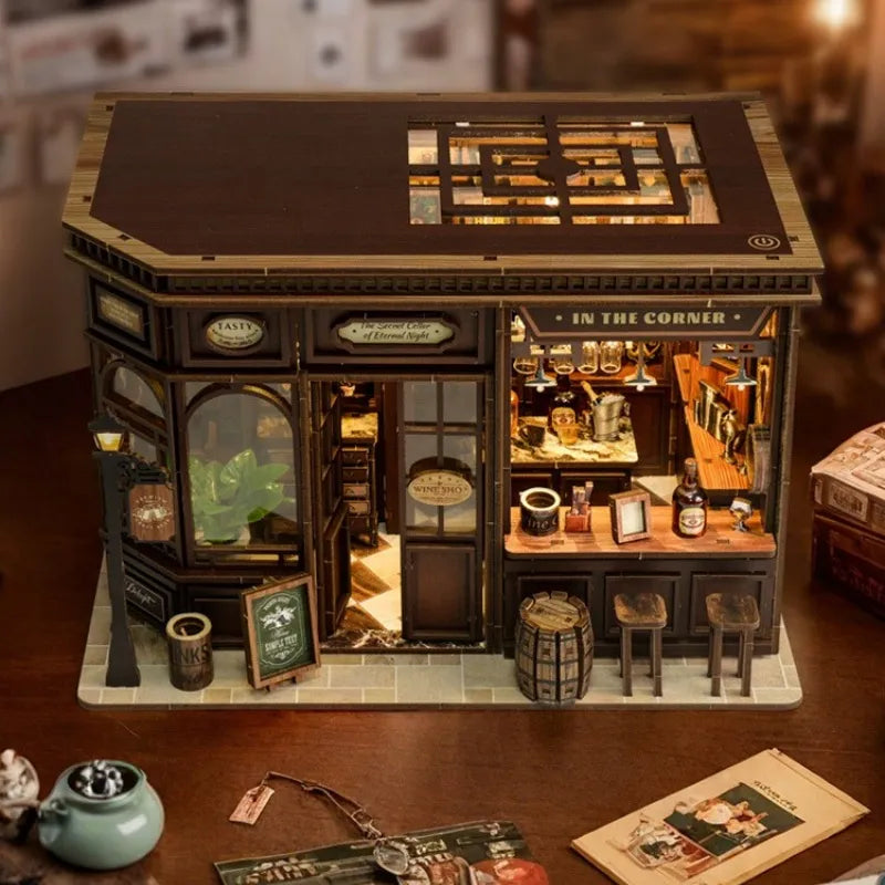 Miniature House Kit - Corner Tavern