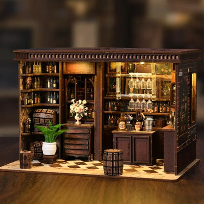 Miniature House Kit - Corner Tavern