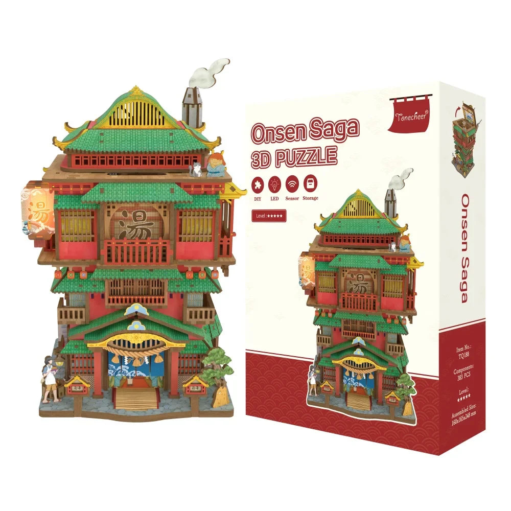 Kit de Casa en Miniatura - Onsen Saga