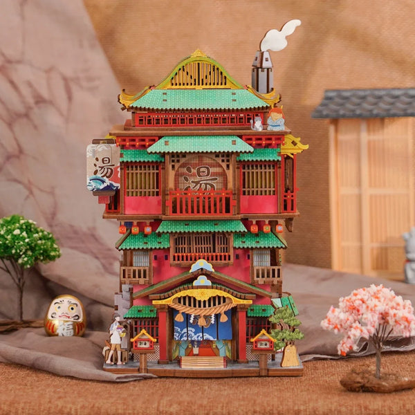 Zestaw do budowy miniatury domu - Onsen Saga