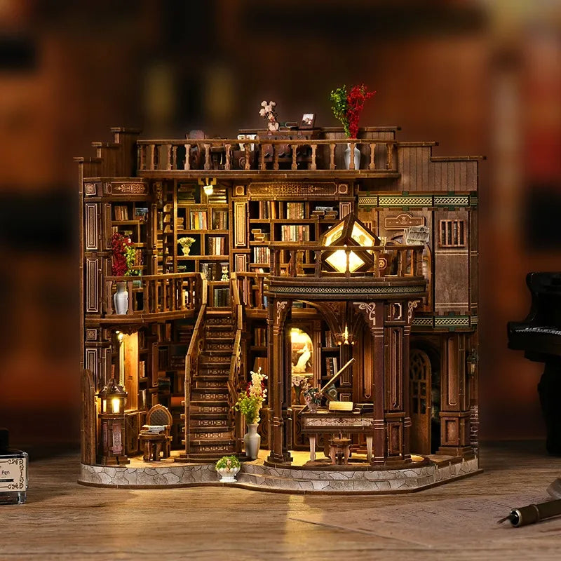 Miniature House Kit - Dreamy Book Hall