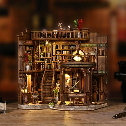 Miniature House Kit - Dreamy Book Hall