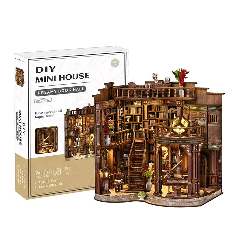 Miniature House Kit - Dreamy Book Hall