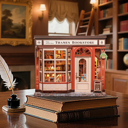 Kit de Casa en Miniatura - Book Nook Thames