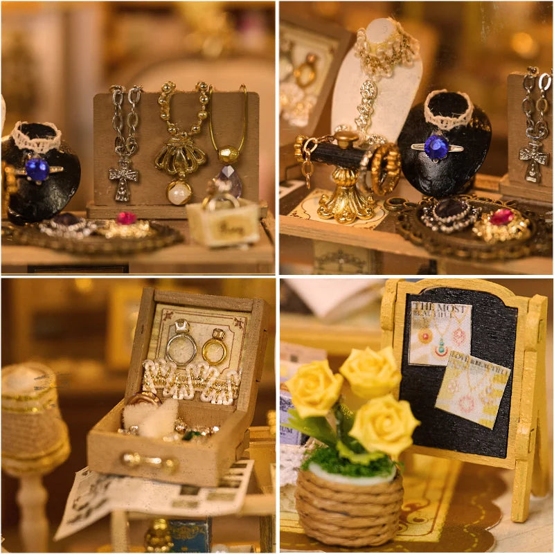 Kit de Casa en miniatura - Vitrine's Tale | El joyero mágico