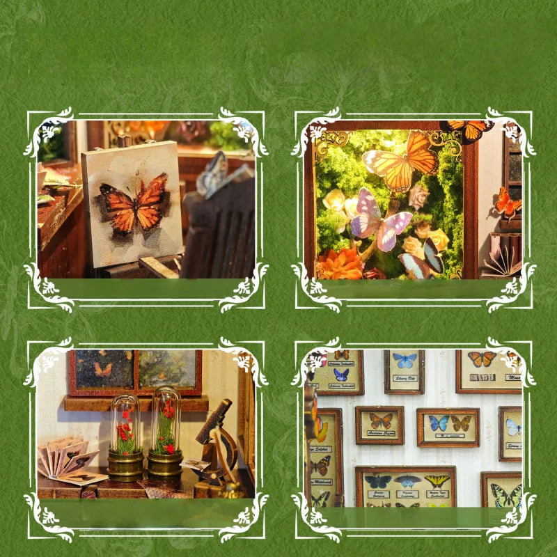 Miniature House - Butterfly House