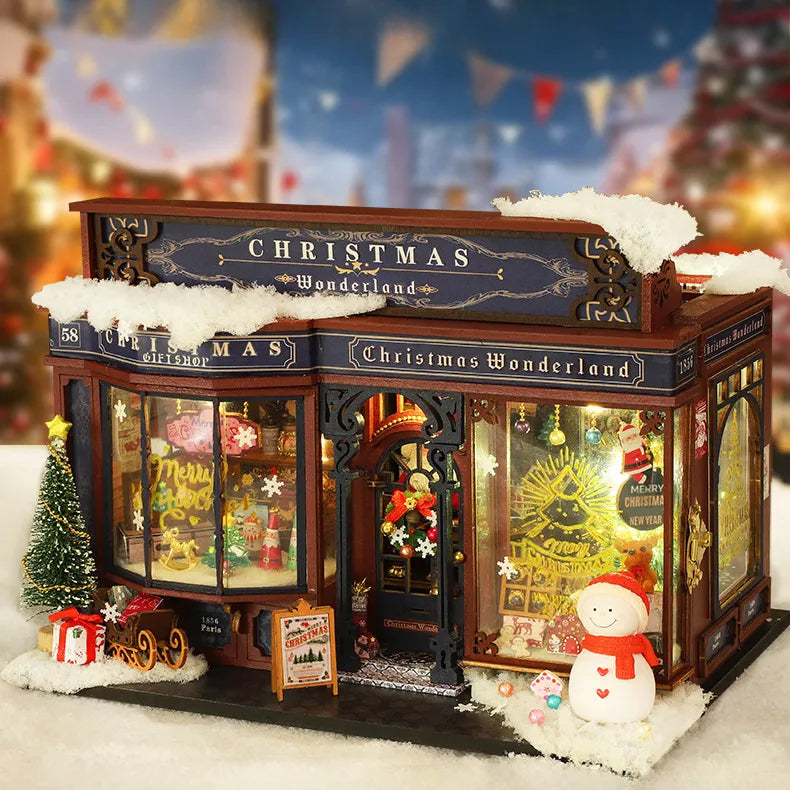 Miniature House - Christmas Wonderland