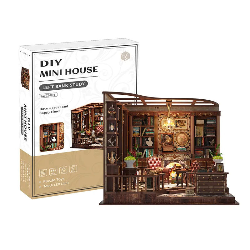 Miniature House - Left Bank Study