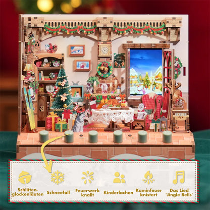 Miniature House - The Christmas Cottage