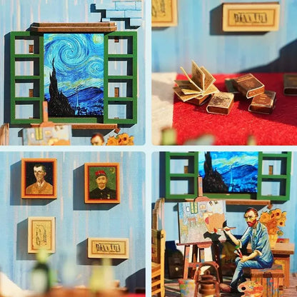 Miniature House - Vincent's Bedroom