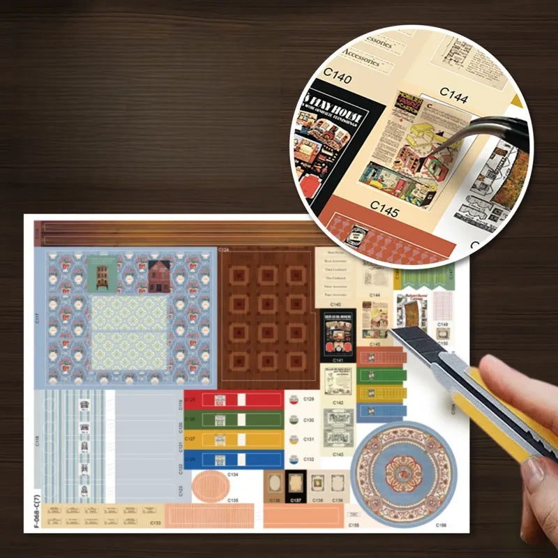 Casa en miniatura - Tienda de casas de muñecas