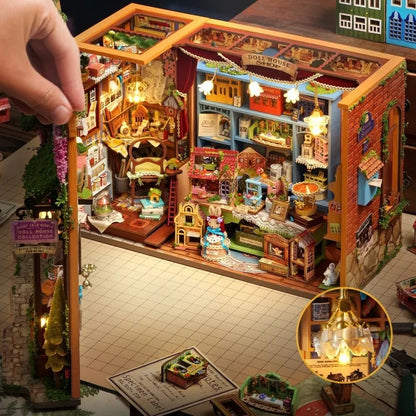 Casa en miniatura - Tienda de casas de muñecas