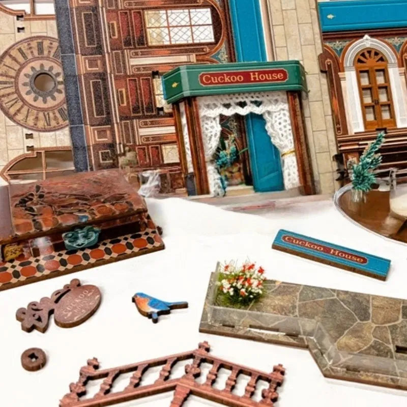 Puzzle de madera 3D - Casa del cuco
