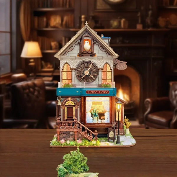 3D drewniane puzzle - Kukułcowy Dom