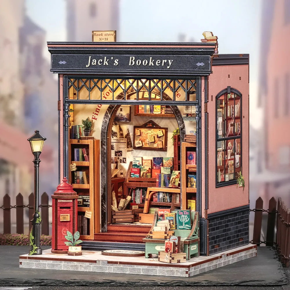 Kit de casa en miniatura - Jack's Bookery