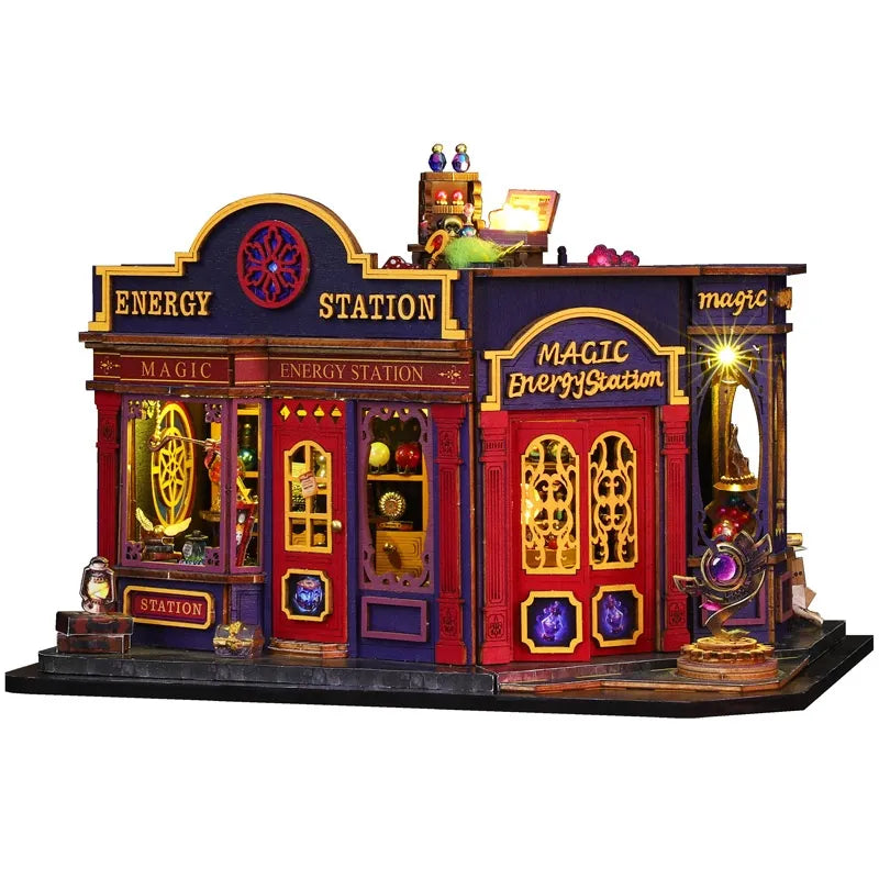 Kit de casa en miniatura - Estación de energía mágica