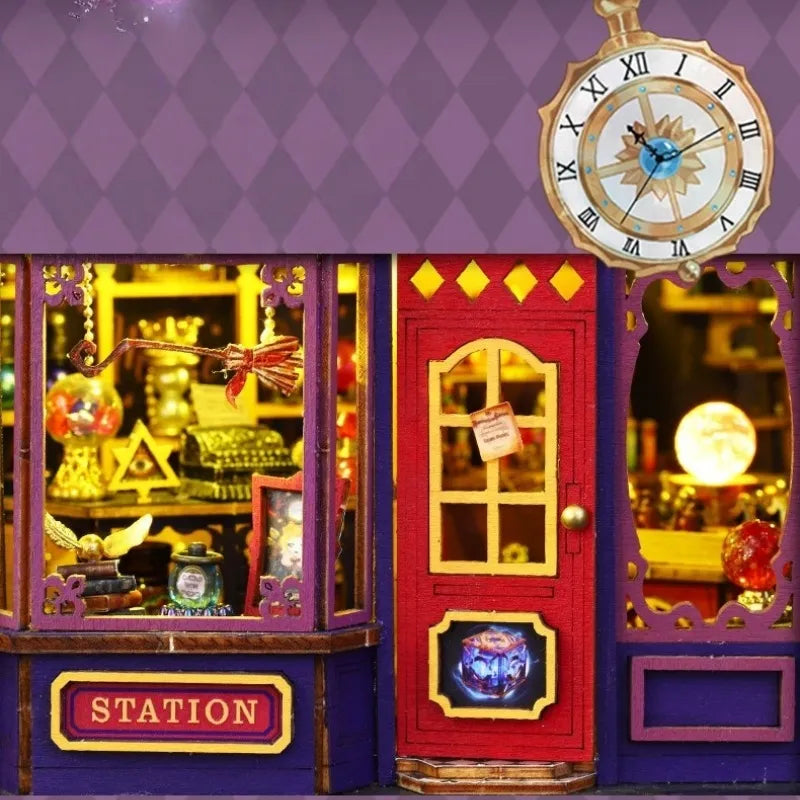 Kit de casa en miniatura - Estación de energía mágica