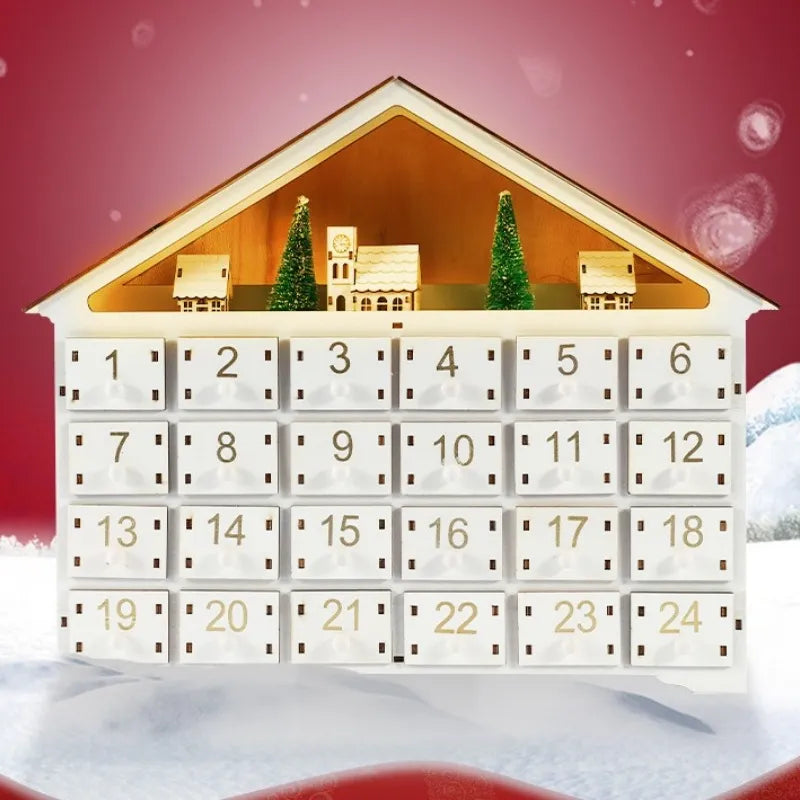 Reindeer-Themed Advent Calendar for Christmas