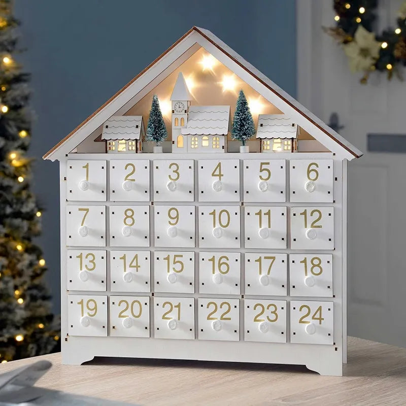 Reindeer-Themed Advent Calendar for Christmas