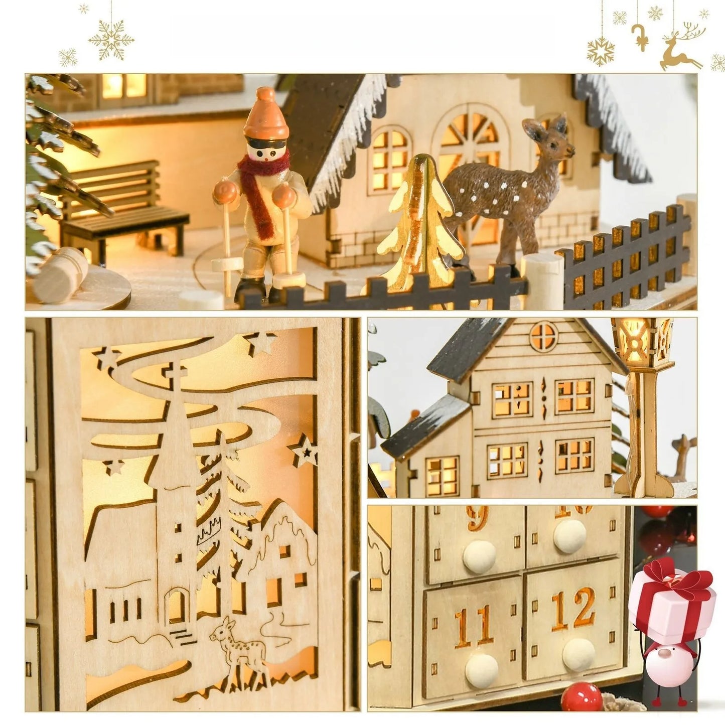 Christmas Village Advent Calendar