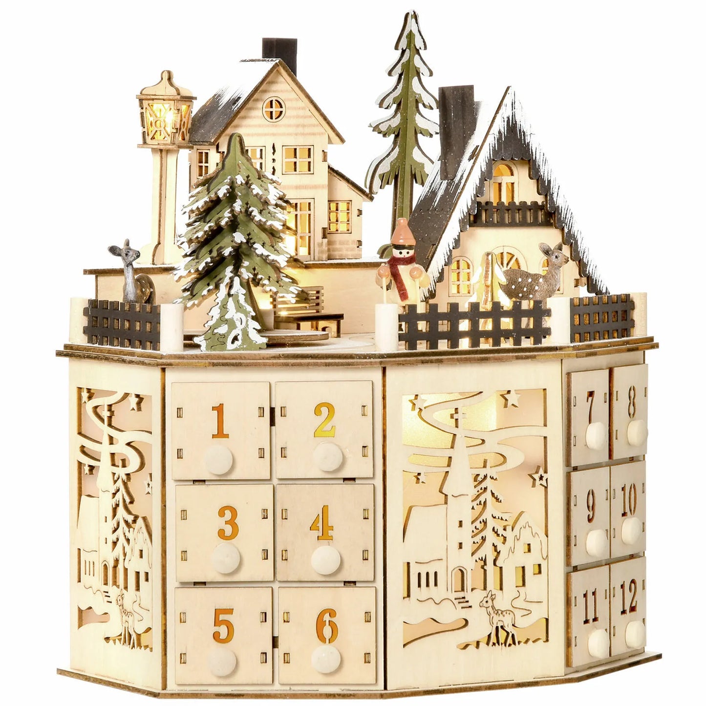 Christmas Village Advent Calendar
