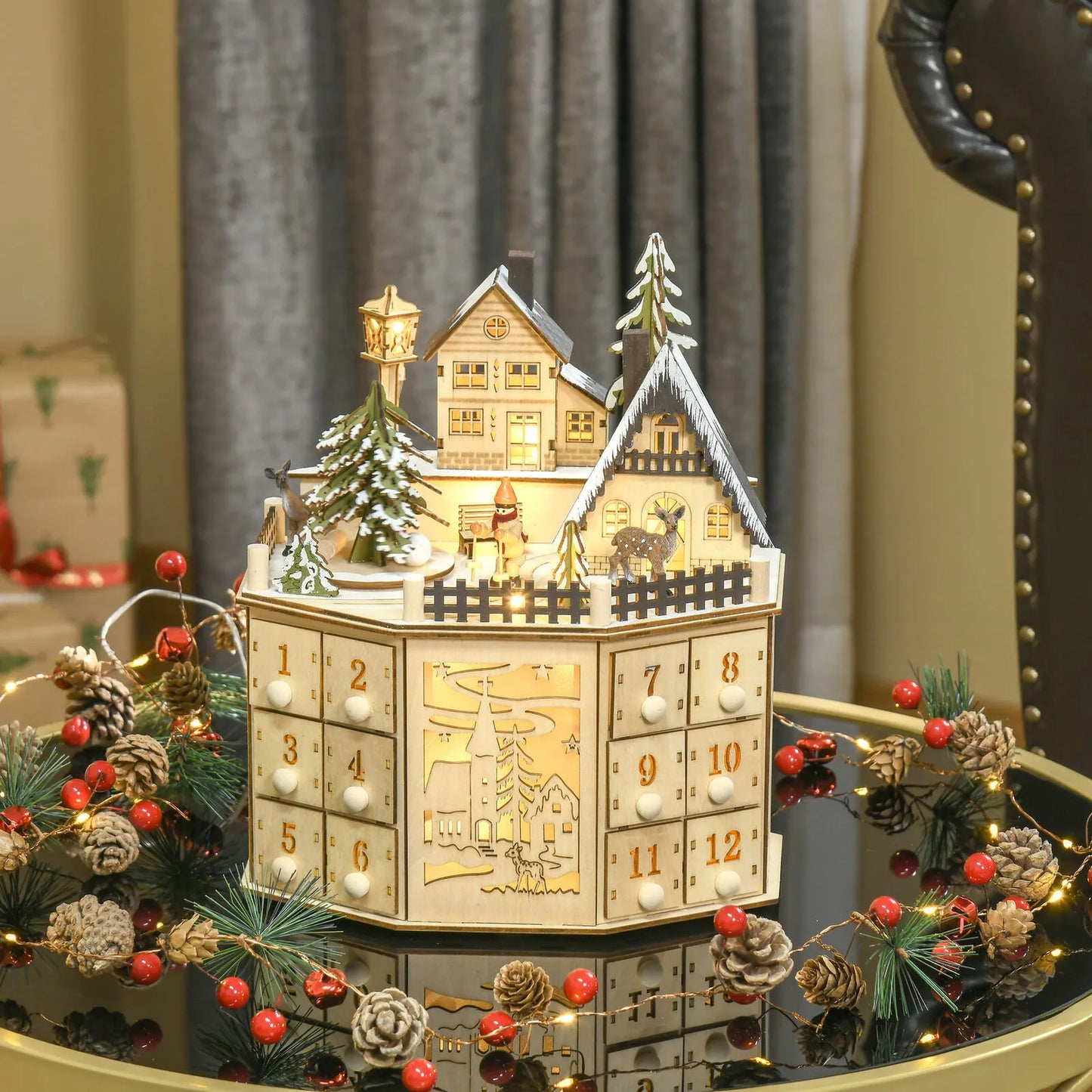 Christmas Village Advent Calendar