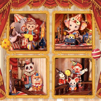 Caja de Música DIY de Madera - Carnaval de Animales